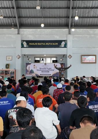 Lapas Bagansiapiapi Peringati Maulid Nabi Muhammad SAW 1448 H Bersama WBP